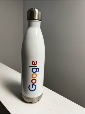 Google Rare Merch Promo 26 oz Insulated Stainless Steel Water Bottle Unboxed